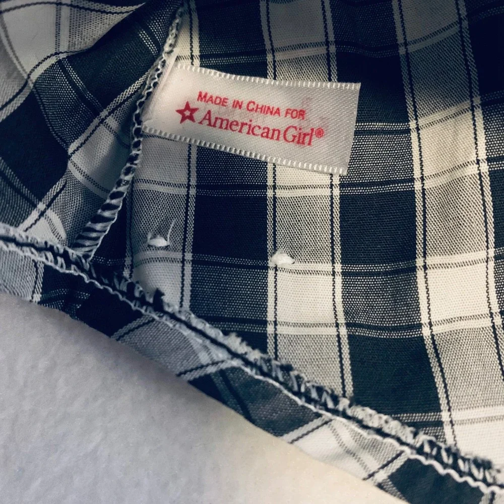 American Girl classic plaid